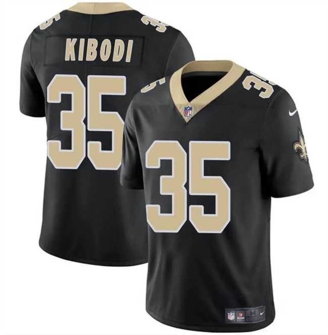 Men & Women & Youth New Orleans Saints #35 Jacob Kibodi Black Vapor Limited Stitched Jersey->new orleans saints->NFL Jersey